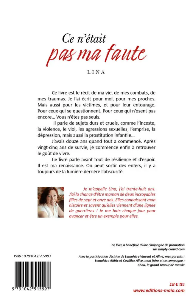 Ce n'était pas ma faute - Lina