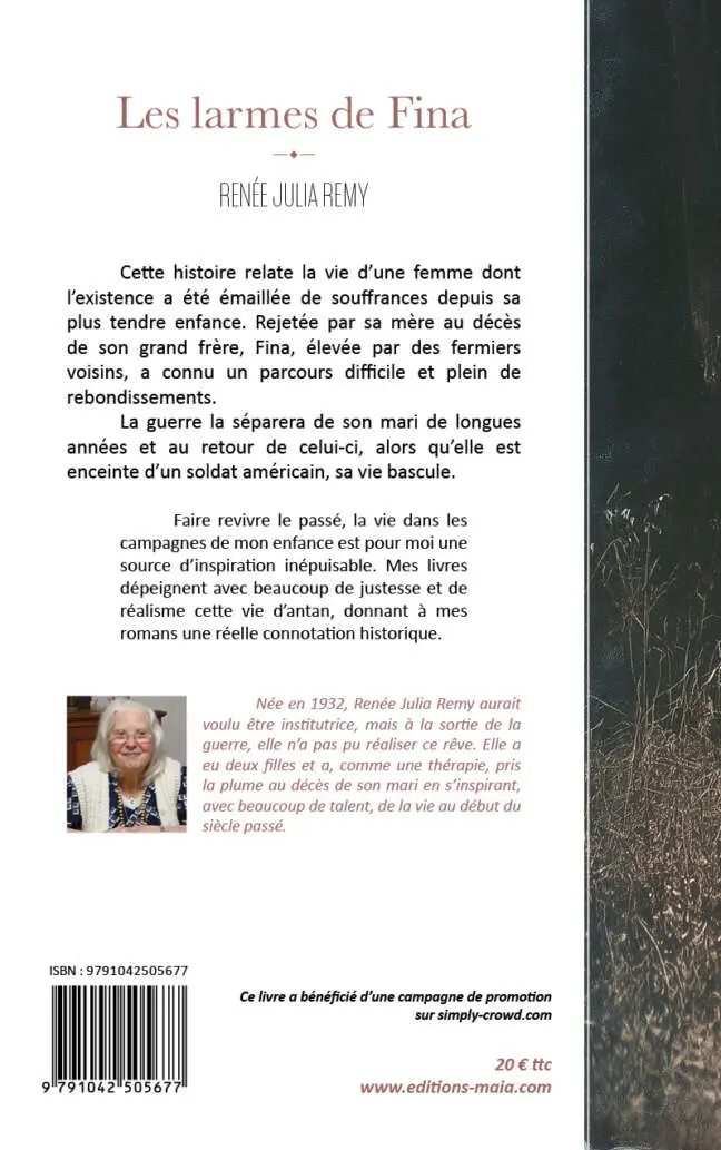 Renée Julia Remy, Les Larmes de Fina
