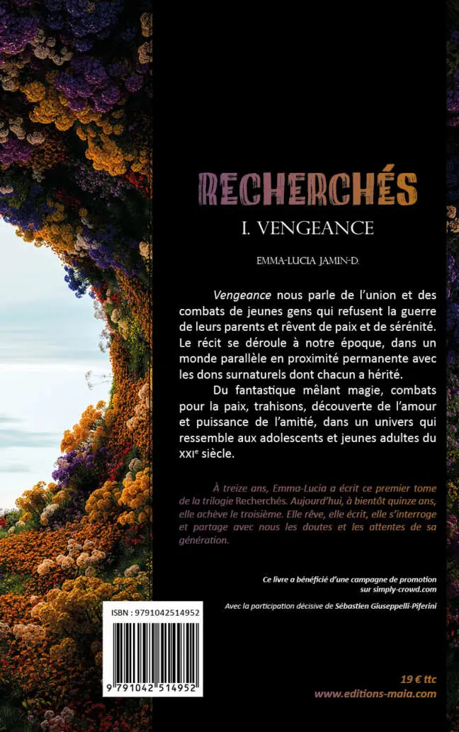 Emma-Lucia Jamin-D., Recherchés, Tome I - Vengeance