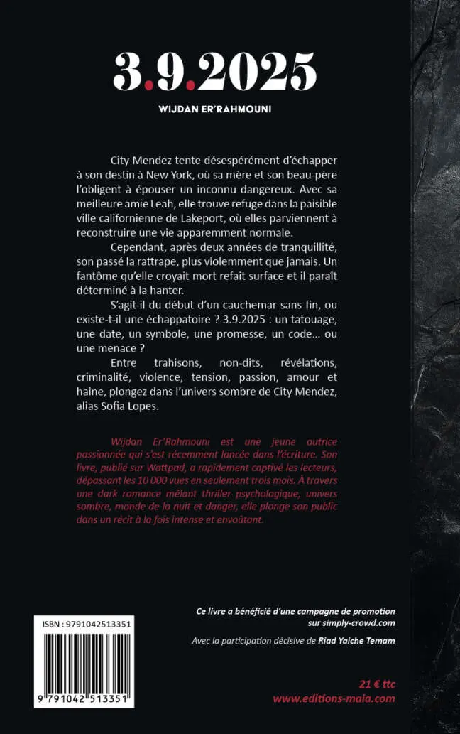 Wijdan Er’rahmouni, 3.9.2025
