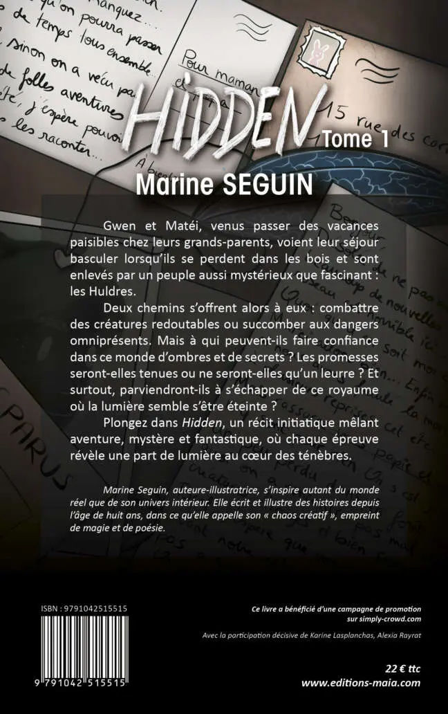 Marine Seguin, Hidden, I. Gwen & Matéi au royaume des ombres