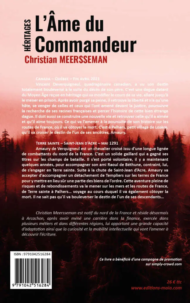 Christian Meersseman, L’Âme du commandeur, Héritages, Tome 2