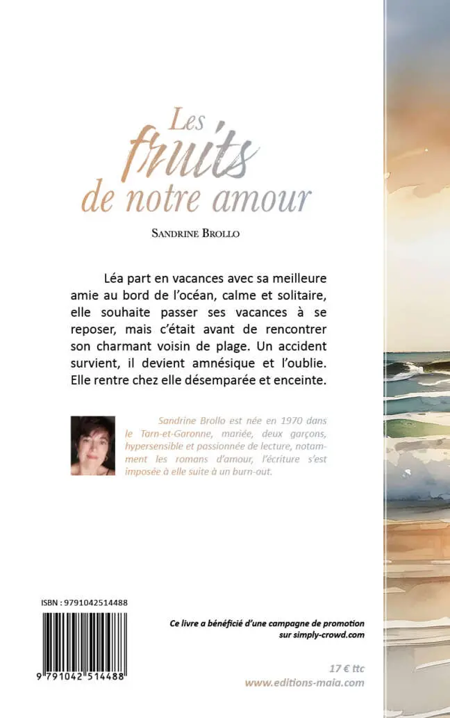Sandrine Brollo, Les fruits de notre amour