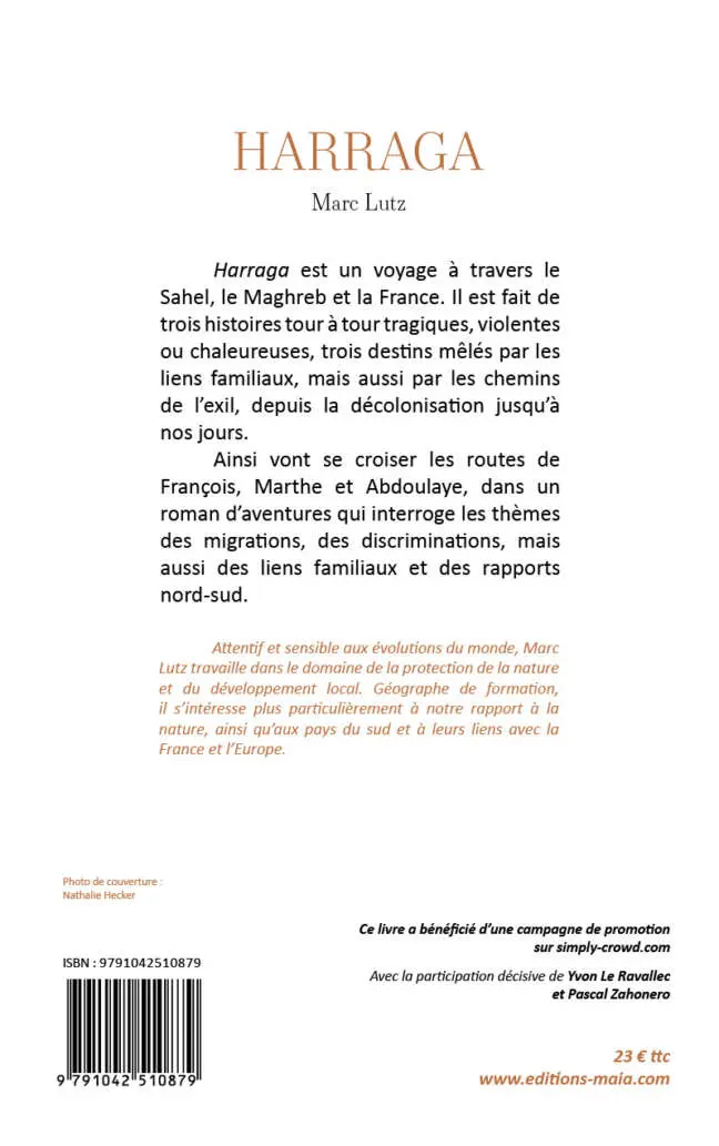 Marc Lutz, Harraga