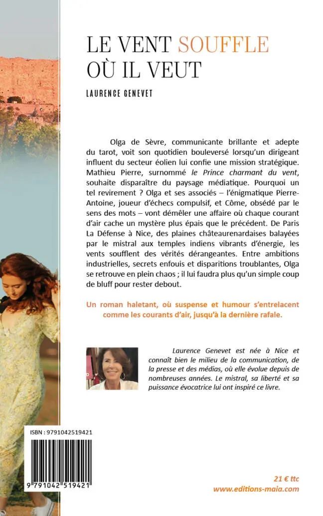 Laurence Genevet, Le vent souffle où il veut