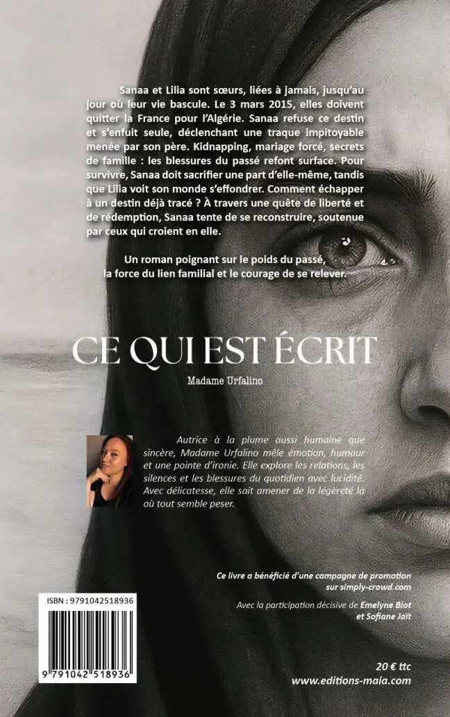Madame Urfalino, Ce qui est écrit