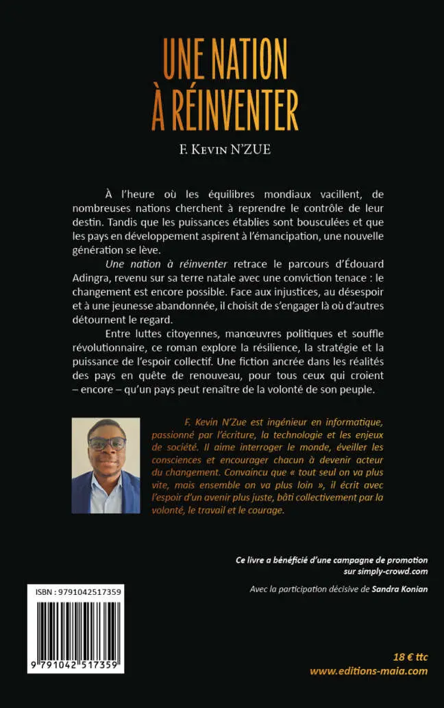F. Kevin N’Zue, Une nation à réinventer