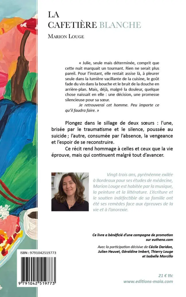 Marion Louge, La cafetière blanche