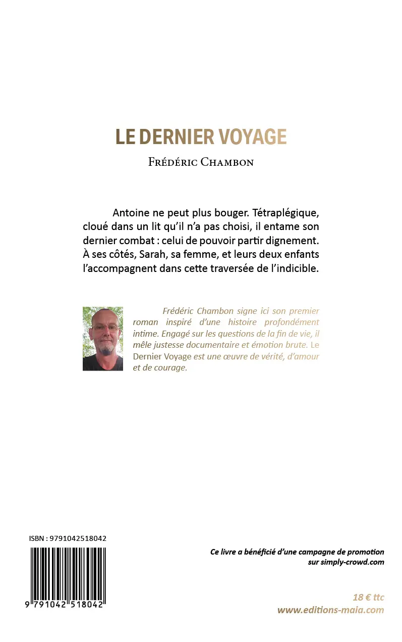 Frédéric Chambon, Le dernier voyage
