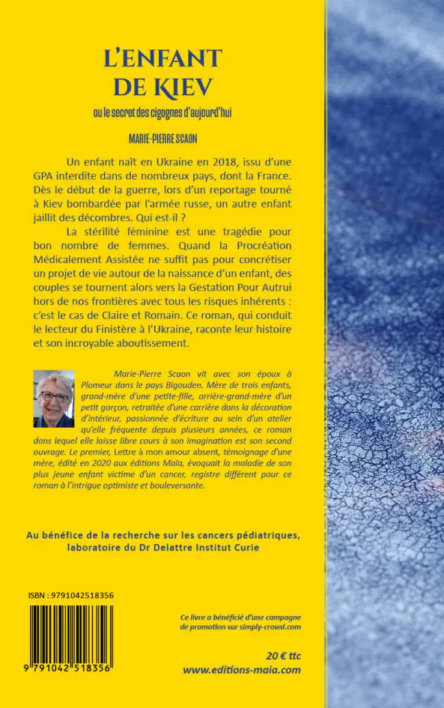 Marie-Pierre Scaon, L’enfant de Kiev ou le secret des cigognes d’aujourd’hui