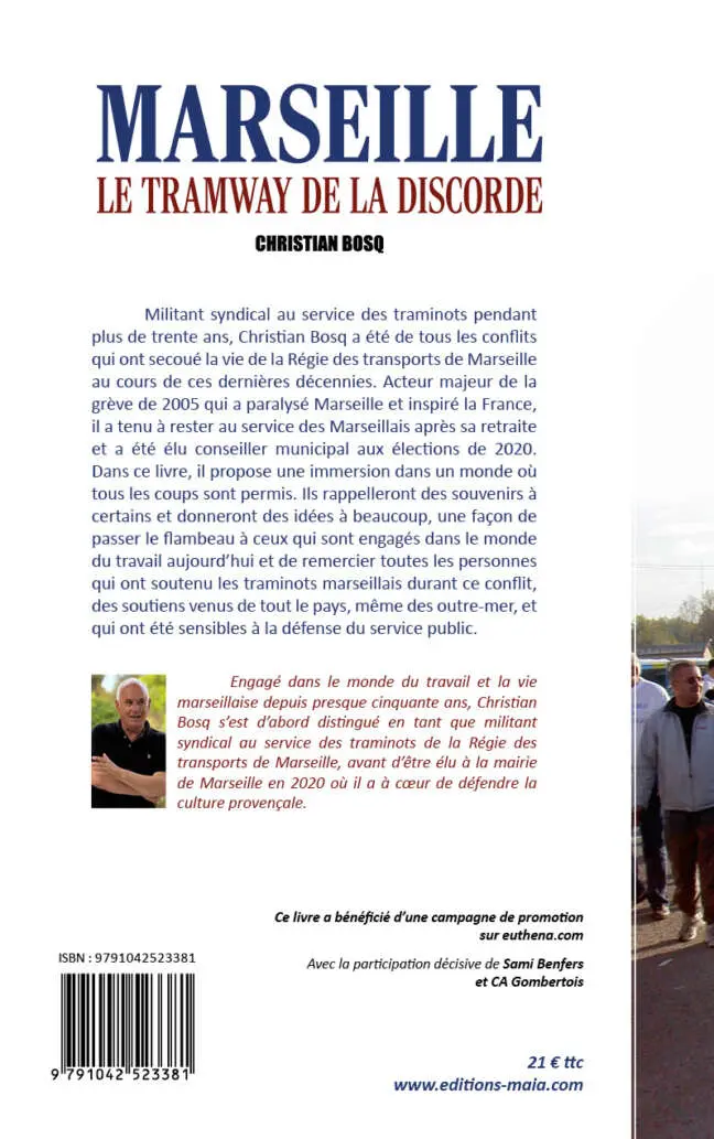 Christian Bosq, Marseille, Le Tramway de la discorde