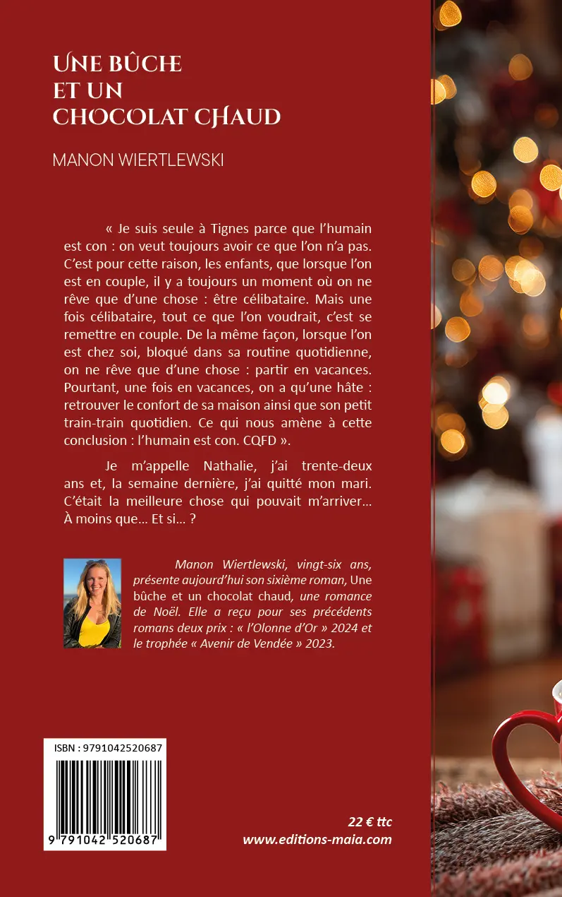 Une bûche et un chocolat chaud – Image 2