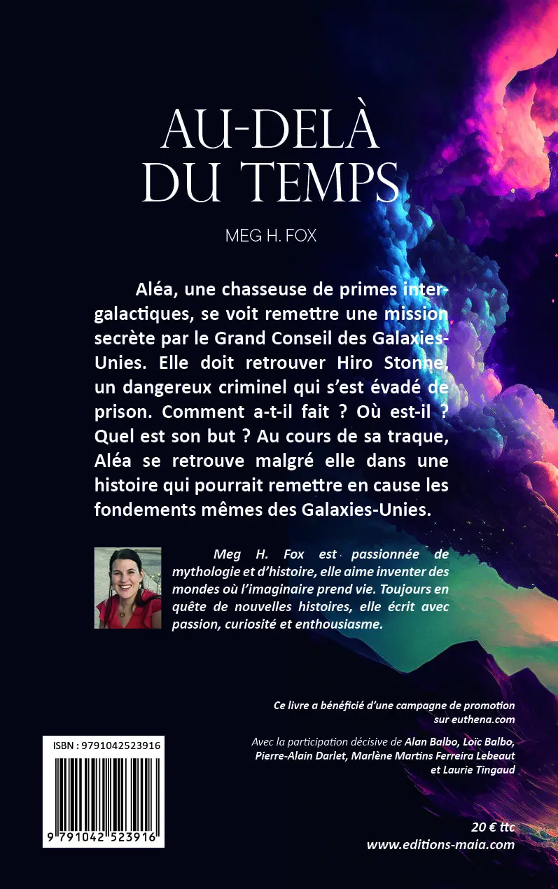 Meg H. Fox, Au-delà du temps