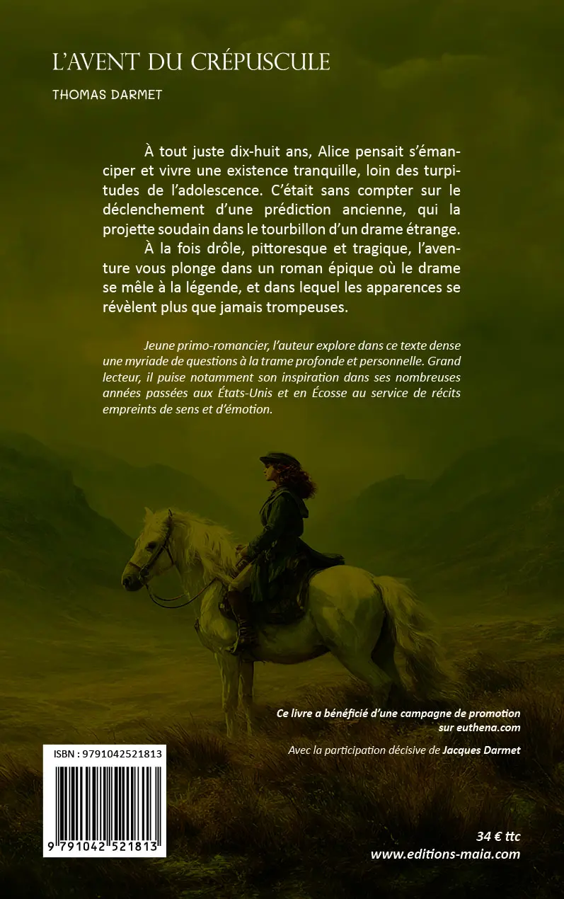 Thomas Darmet, L’avent du crépuscule