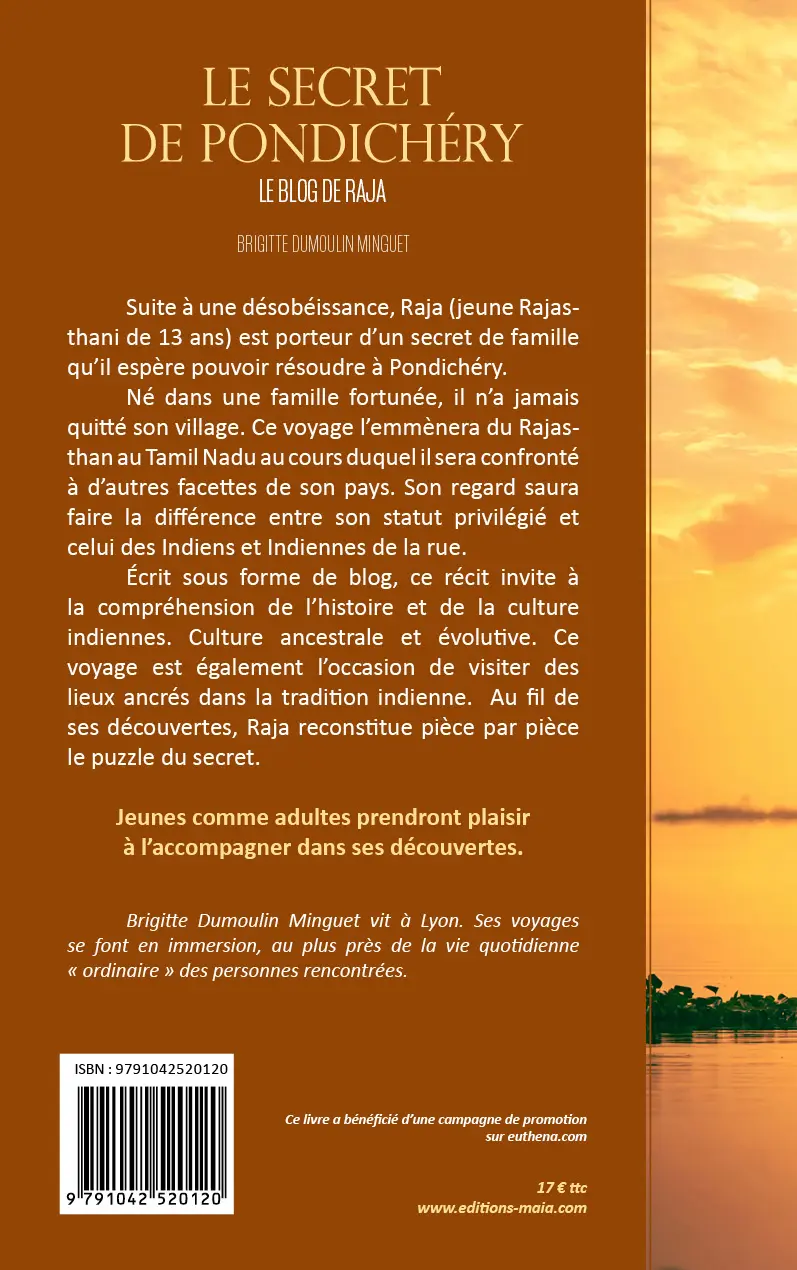 Brigitte Dumoulin Minguet - Le secret de Pondichéry