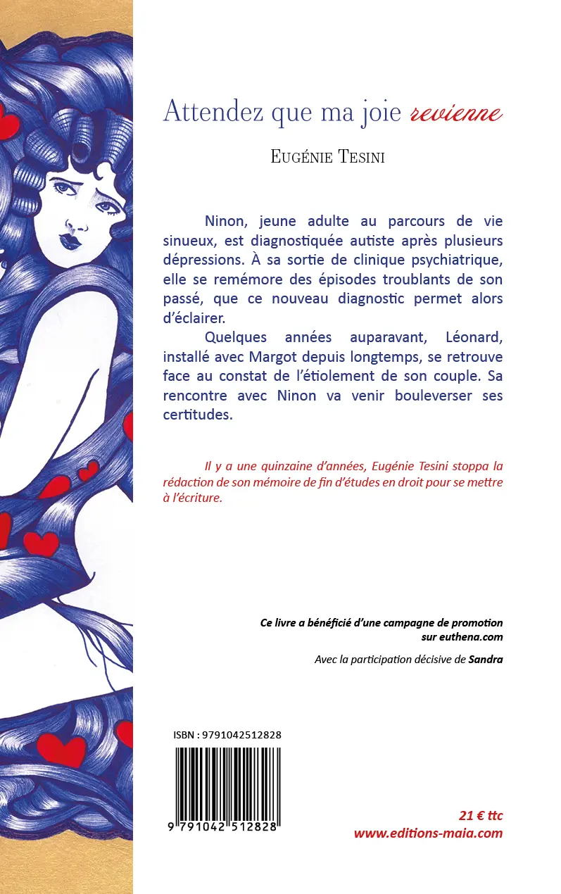 Eugénie Tesini, Attendez que ma joie revienne