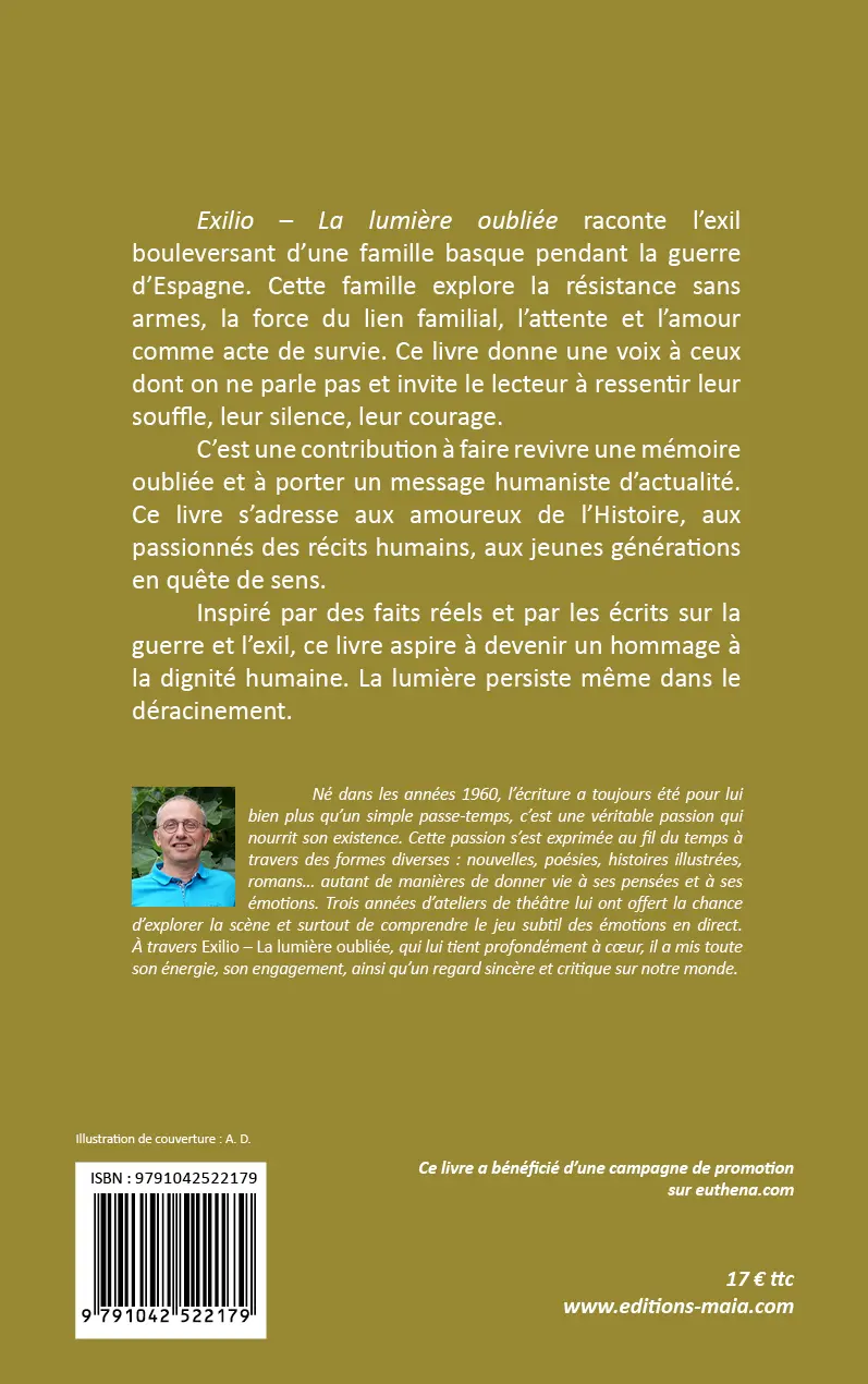 Jean-Michel Marchand, Exilio, La lumière oubliée