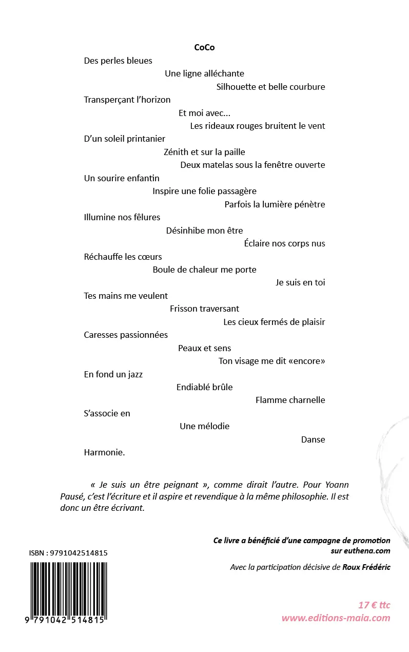 Yoann Pausé, Je l’aime... Elles