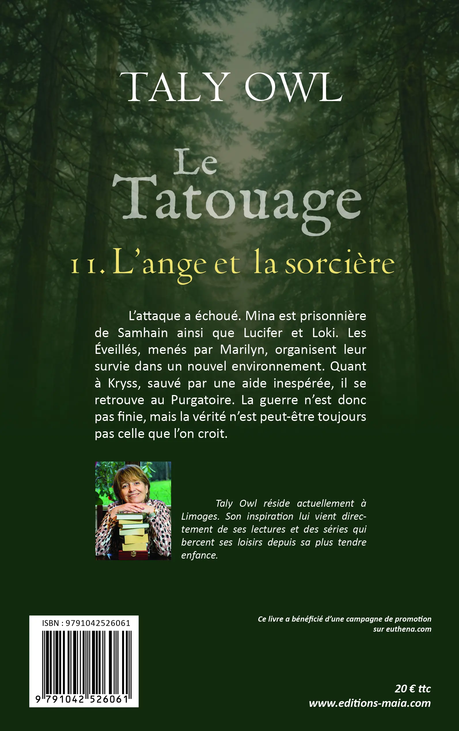 Taly Owl, Le tatouage, II. L’ange et la sorcière