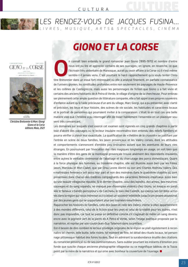 Giono et la Corse – Image 3