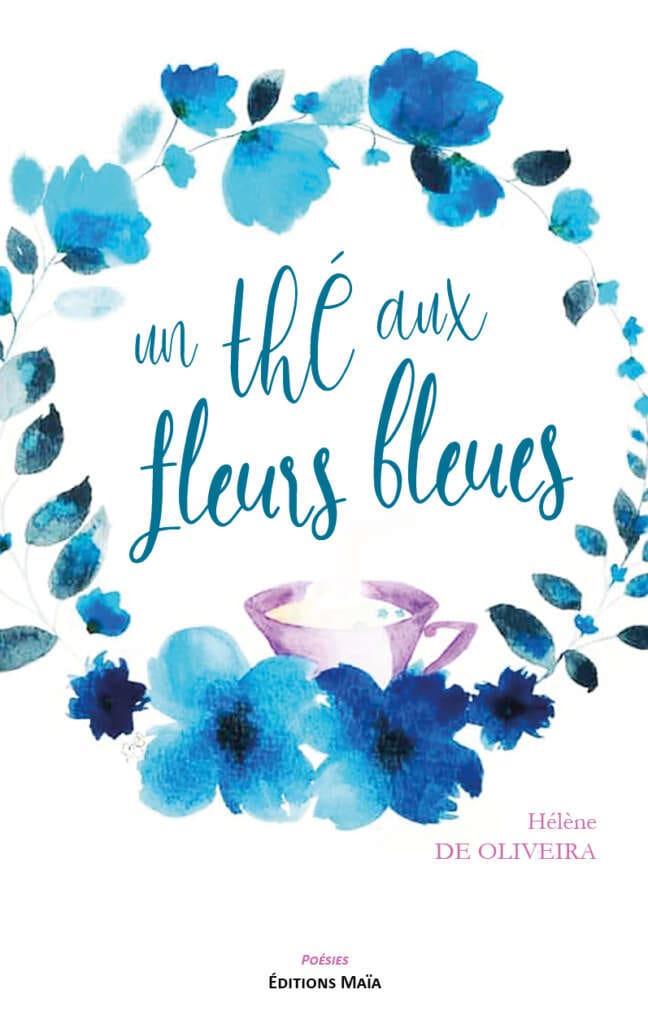 Un the aux fleurs bleues Helene de Oliveira