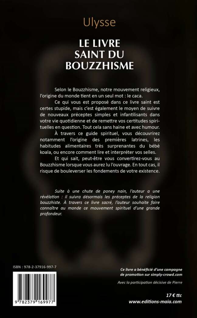 Le livre saint du Bouzzhisme Ulysse 2