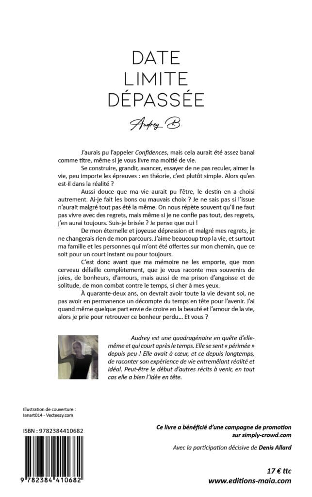Date limite dépassée par Audrey B. • Achat en ligne avec Editions Maïa
