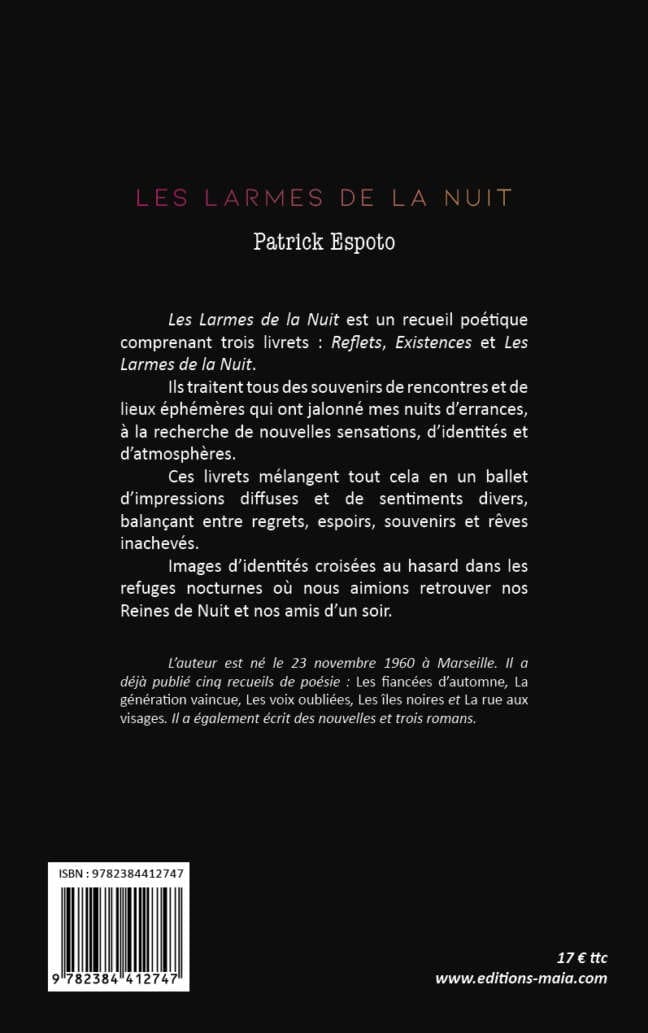 Les larmes de la nuit Patrick Espoto2