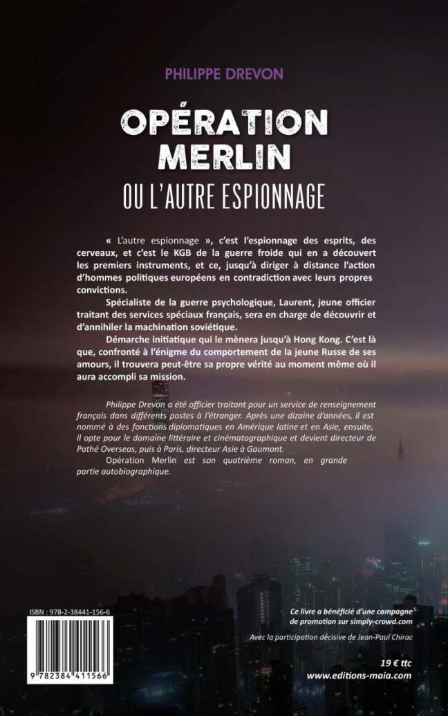 OPERATION MERLIN, ou l'Autre Espionnage Philippe Drevon 2