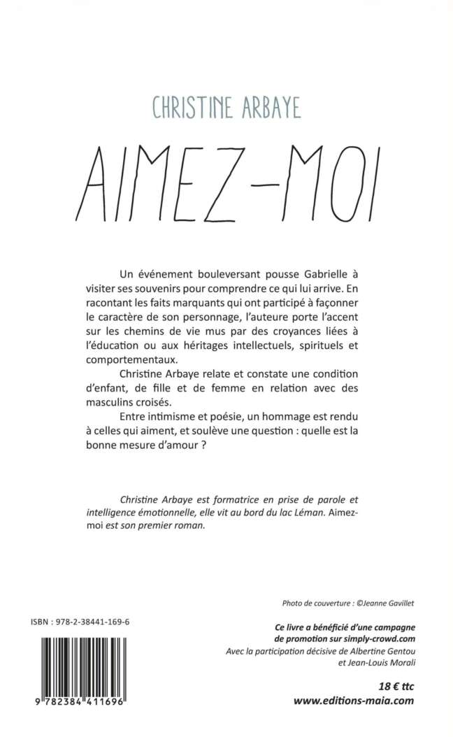 AIMEZ-MOI Christine Arbaye 2