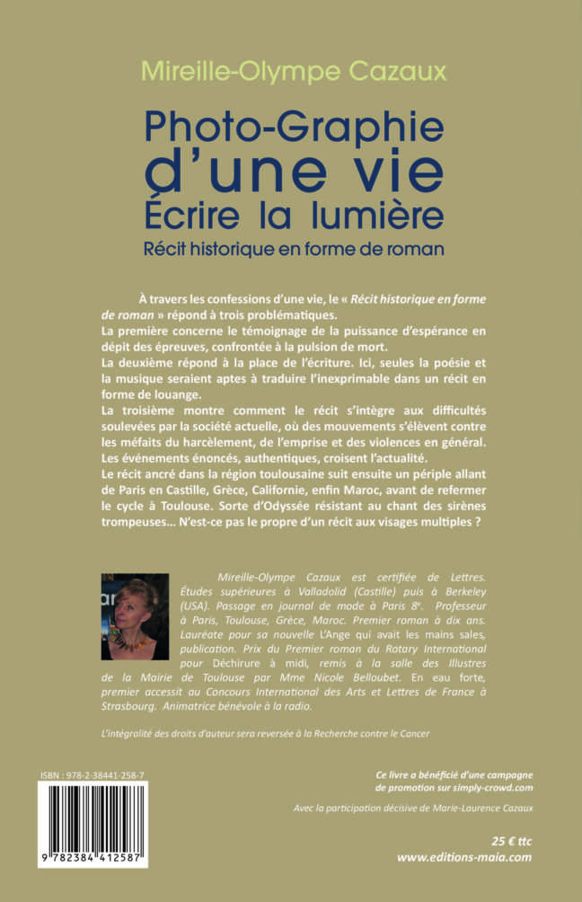 Photo-Graphie d'une vie Mireille-Olympe Cazaux 2