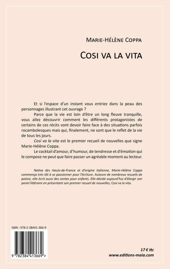 Cosi va la vita Marie-Hélène Coppa 2