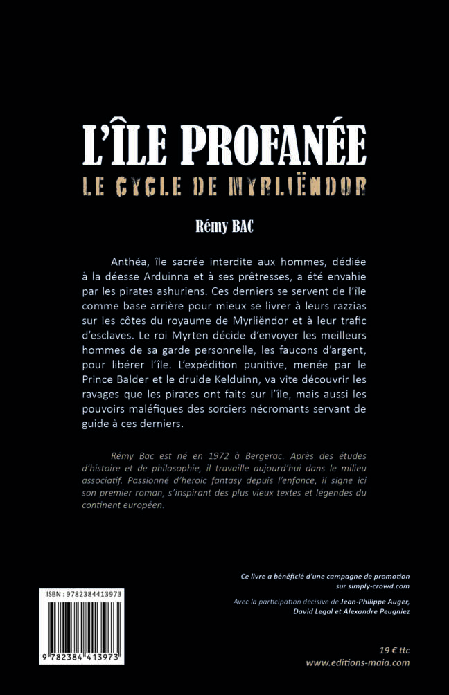 L'ile profanee Remy Bac2