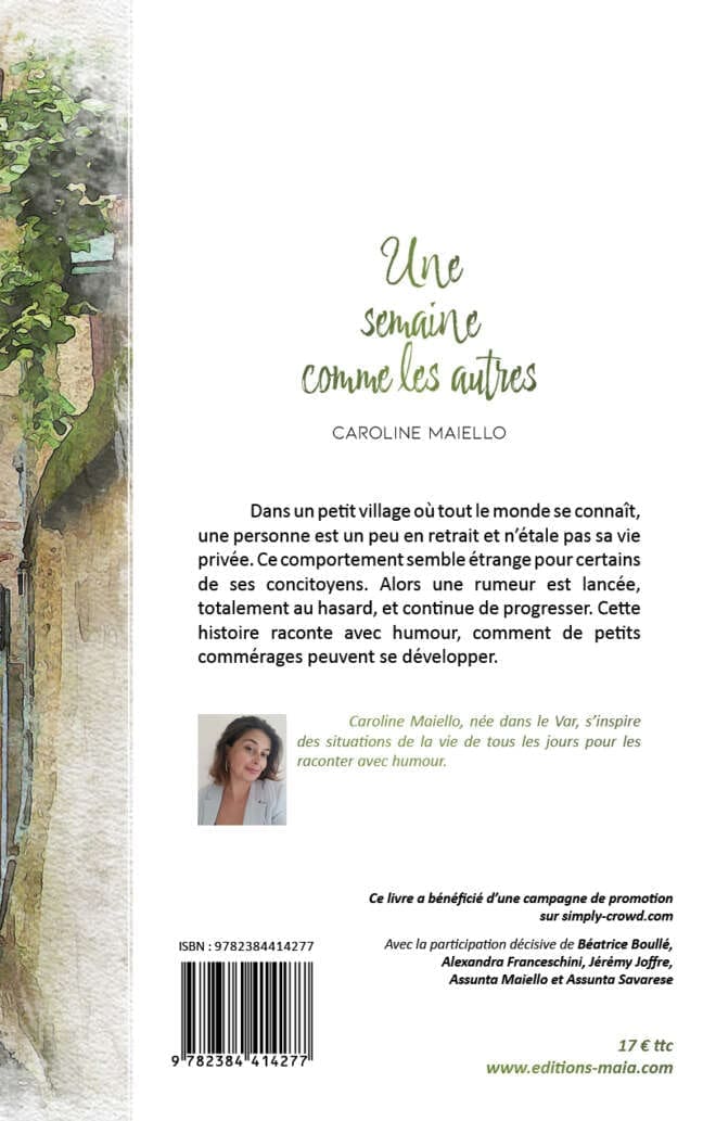 Une semaine comme les autres Caroline MaielloUne semaine comme les autres Caroline Maiello2