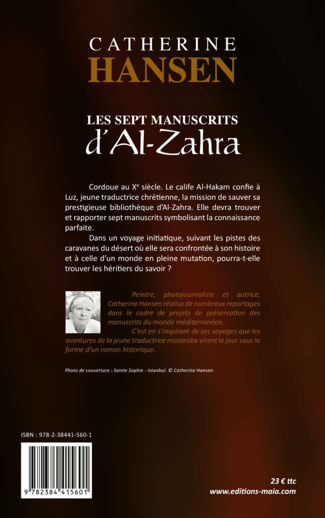 Catherine HANSEN - Les sept manuscrits d'Al-Zahra 2