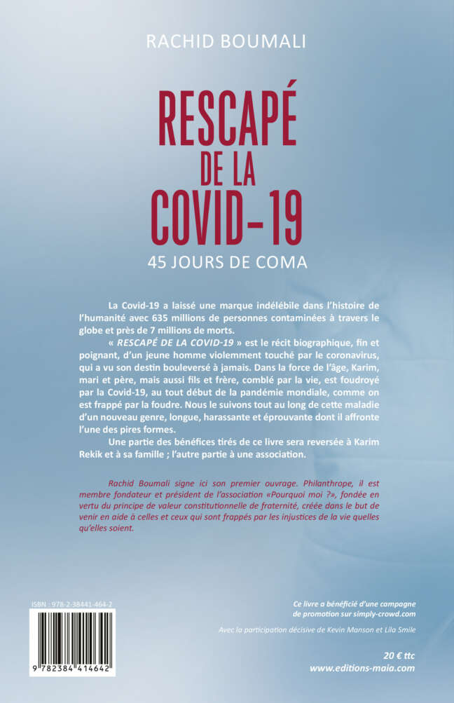 Rachid Boumali -Rescapé de la covid-19 2
