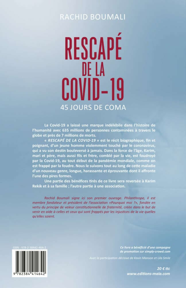 Rachid Boumali -Rescapé de la covid-19 2