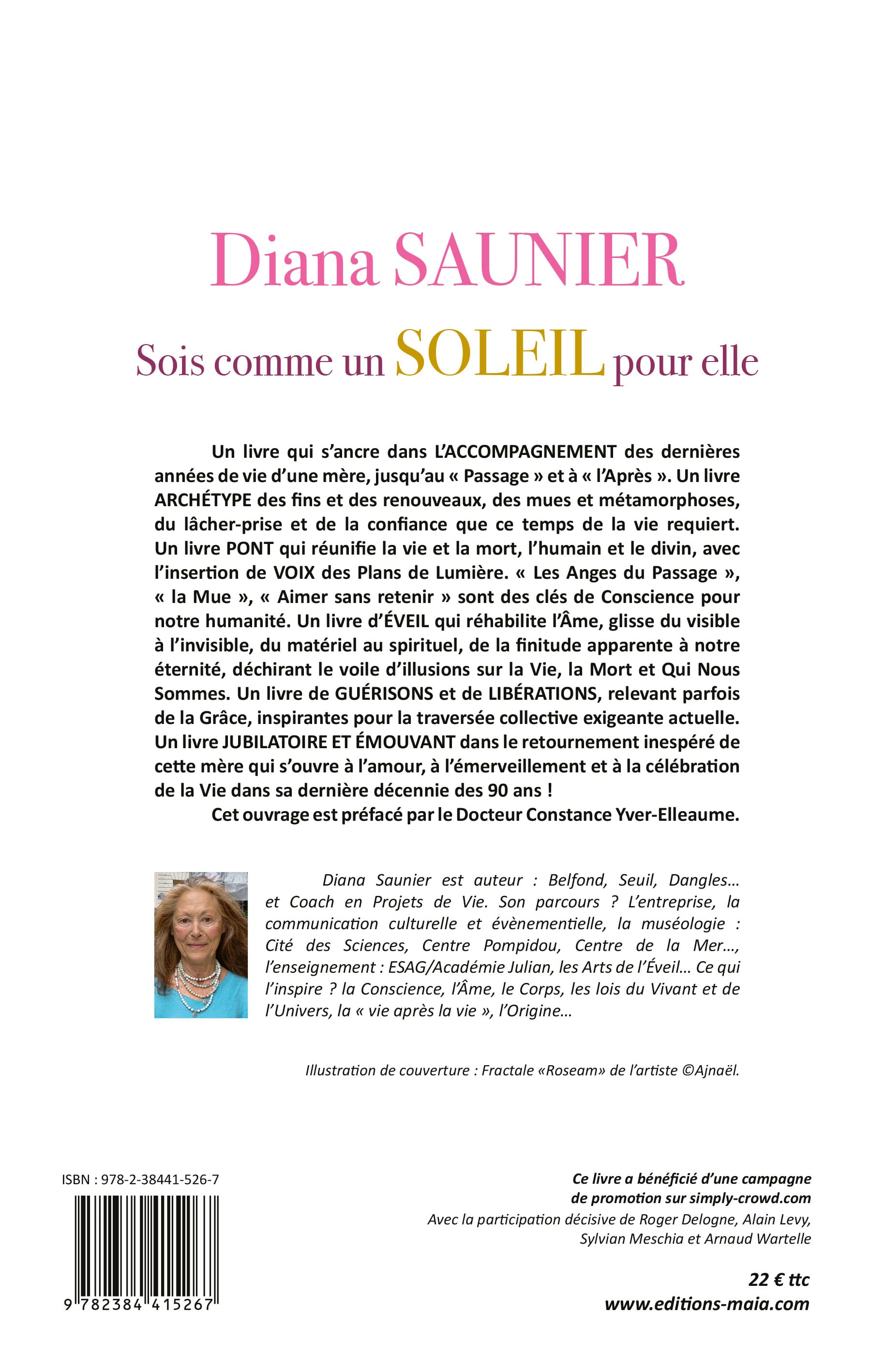 Diana SAUNIER - Sois comme un soleil pour elle 2