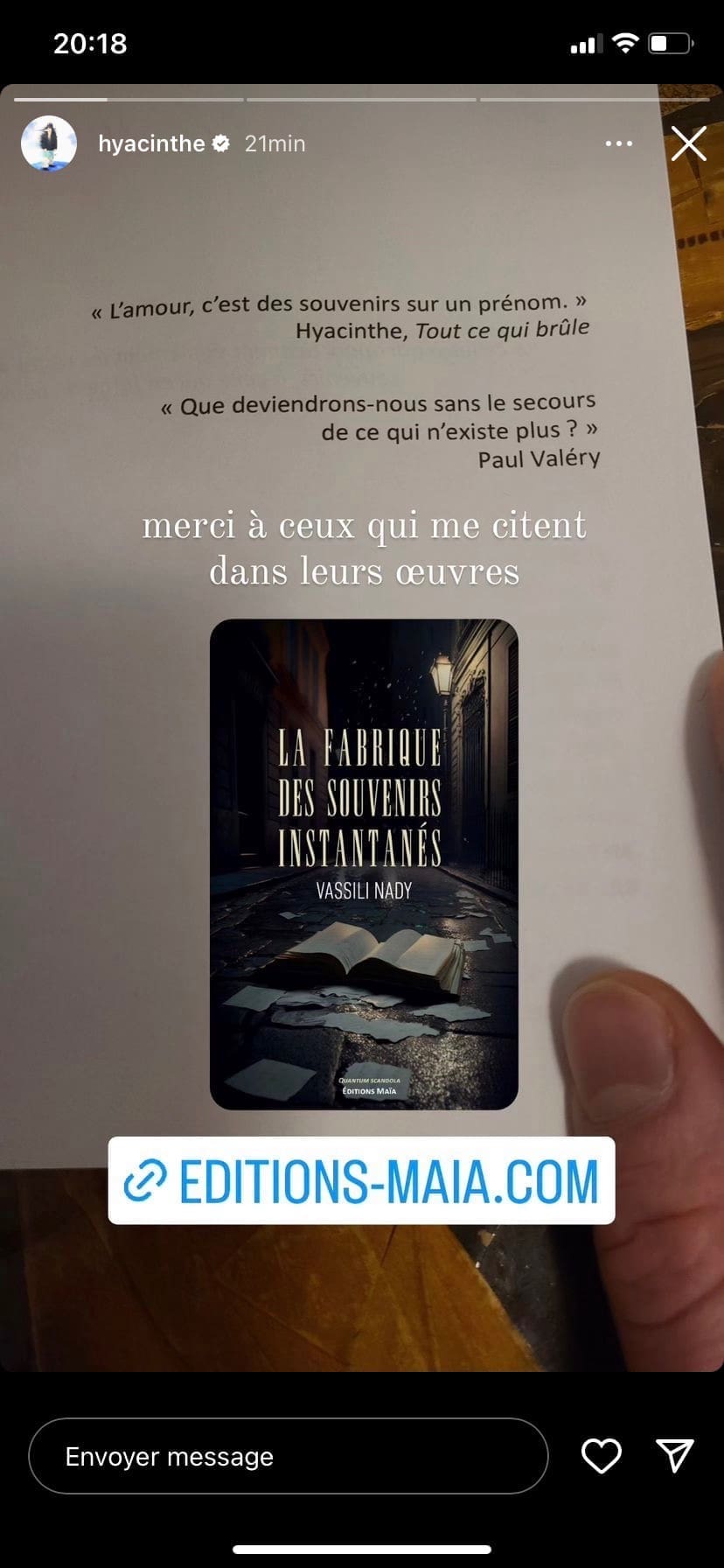 La fabrique des souvenirs instantanés – Image 3