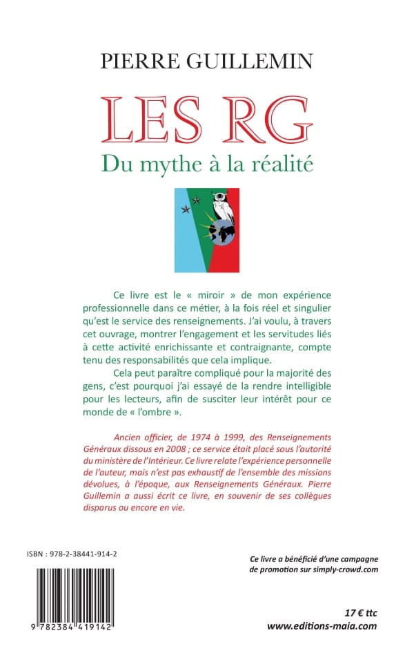 Pierre GUILLEMIN - Les RG - Du mythe à la réalité 2