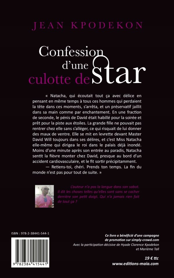 Pierre KADDA - Confession d'une culotte star 2