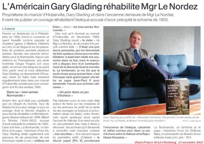 La Normandie, un fantôme et le pape : l'aventure d'une vie – Image 3