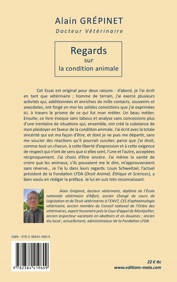 Alain GREPINET - Regards sur la condition animale 2