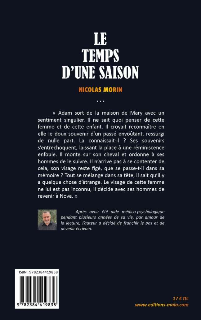 Le temps d'une saison Nicolas Morin2