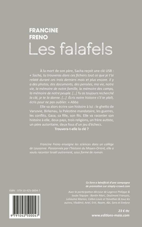 Francine FRENO - Les falafels2