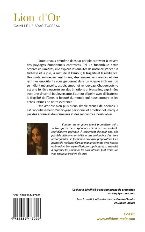 Lion d'or Camille LeBras Tusseau2
