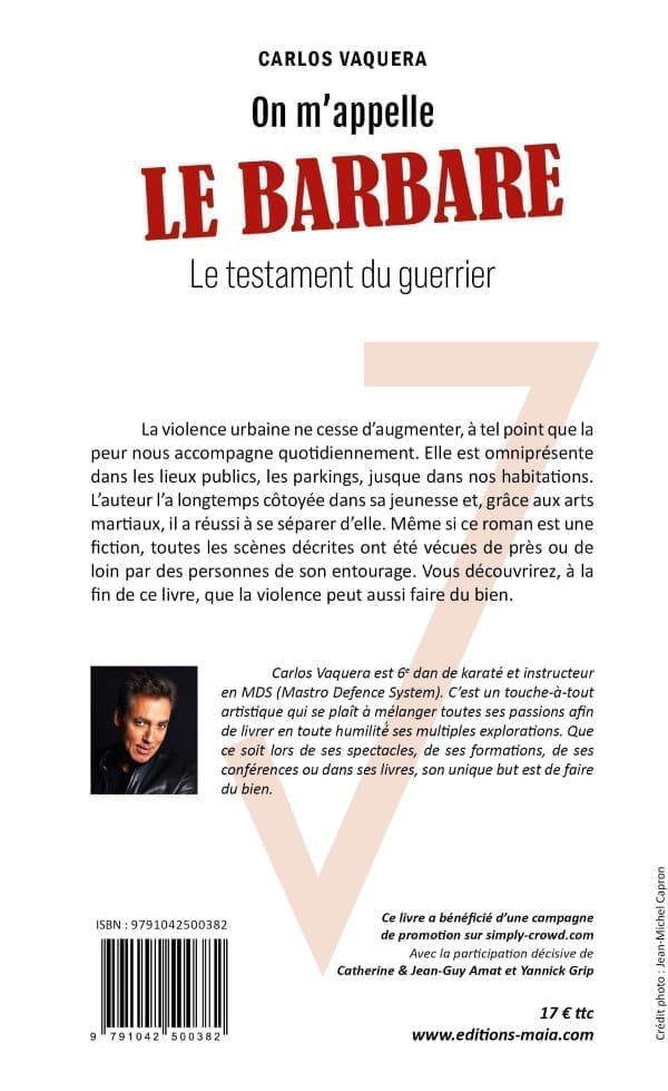 VAQUERA CARLOS - ON MAPPELLE LE BARBARE2