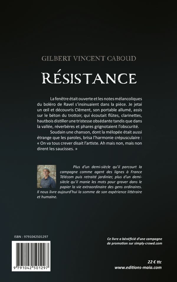 Gilbert VINCENT CABOUD - Résistance 2