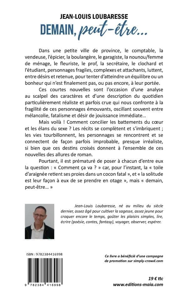 LOUBARESSE JEAN-LOUIS - DEMAIN PEUT ETRE2