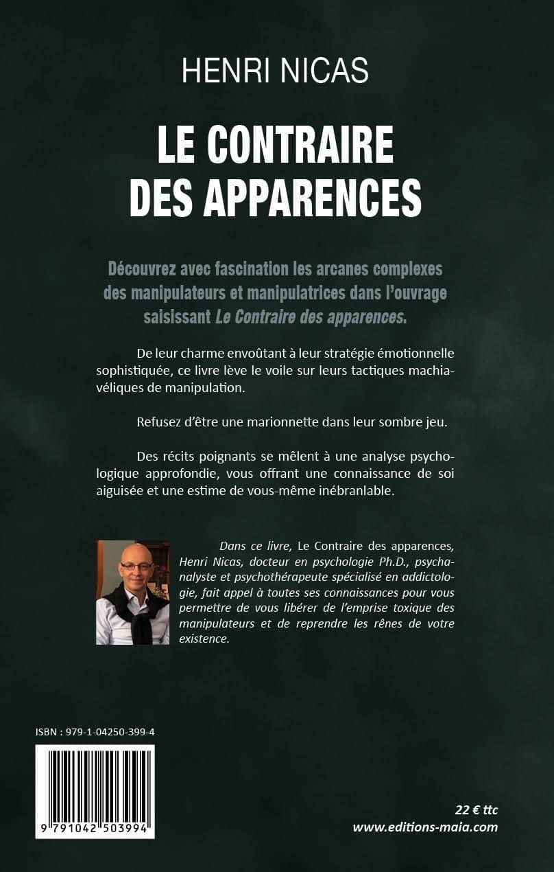 Henri NICAS - LE CONTRAIRE DES APPARENCES 2